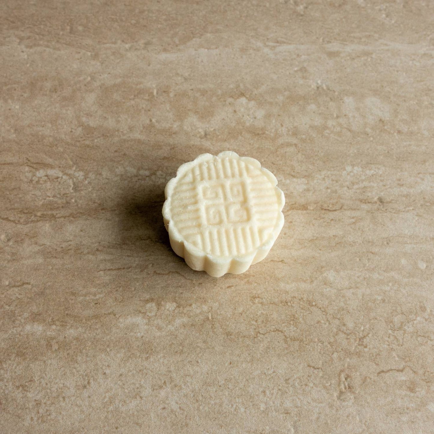 itchy scalp shampoo bar in handy travel size 35g wrapped in paper fragrance free gluten free good for dandruff psoriasis and other scalp conditions
