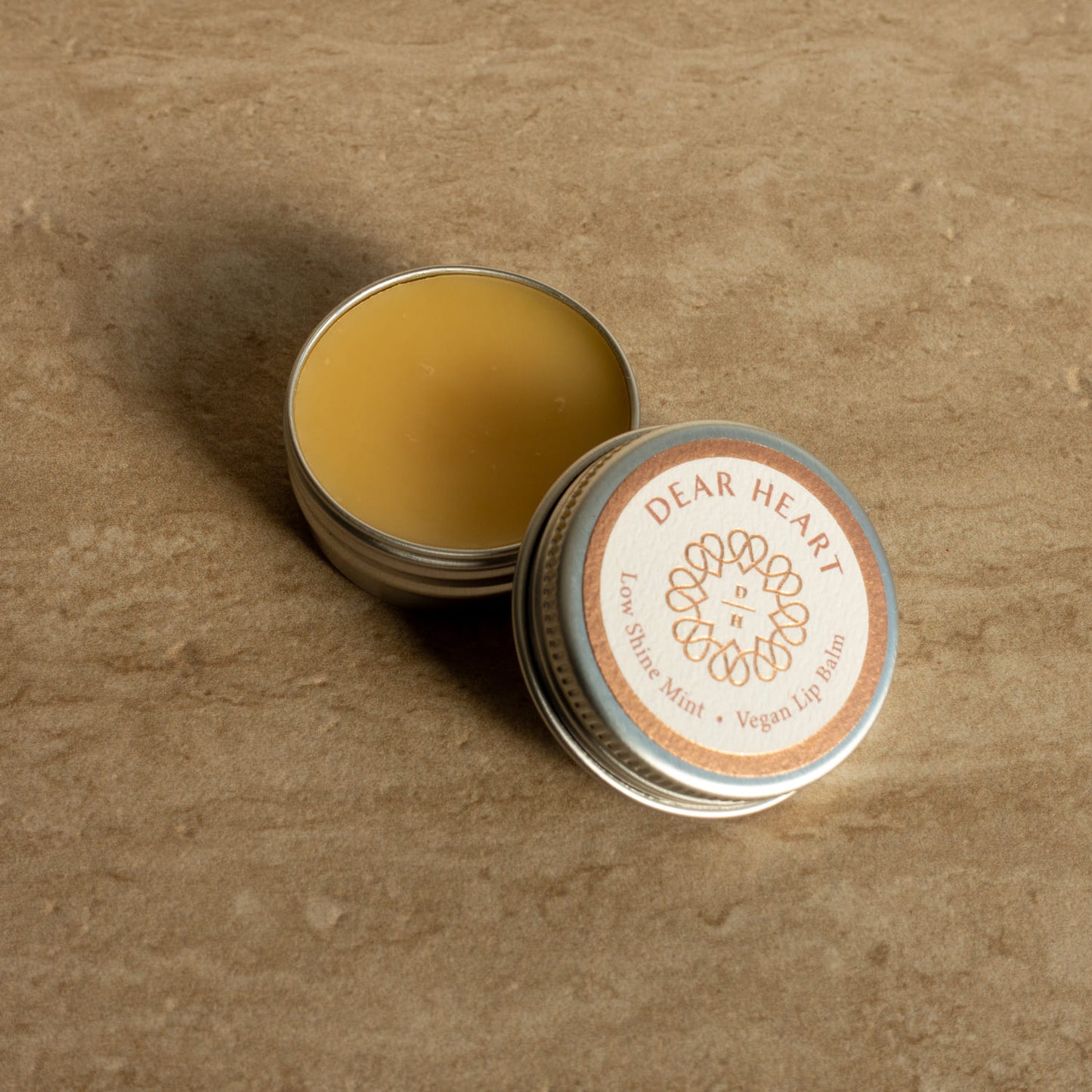 lip balm in aluminum tin mint flavour plastic free and made in nz