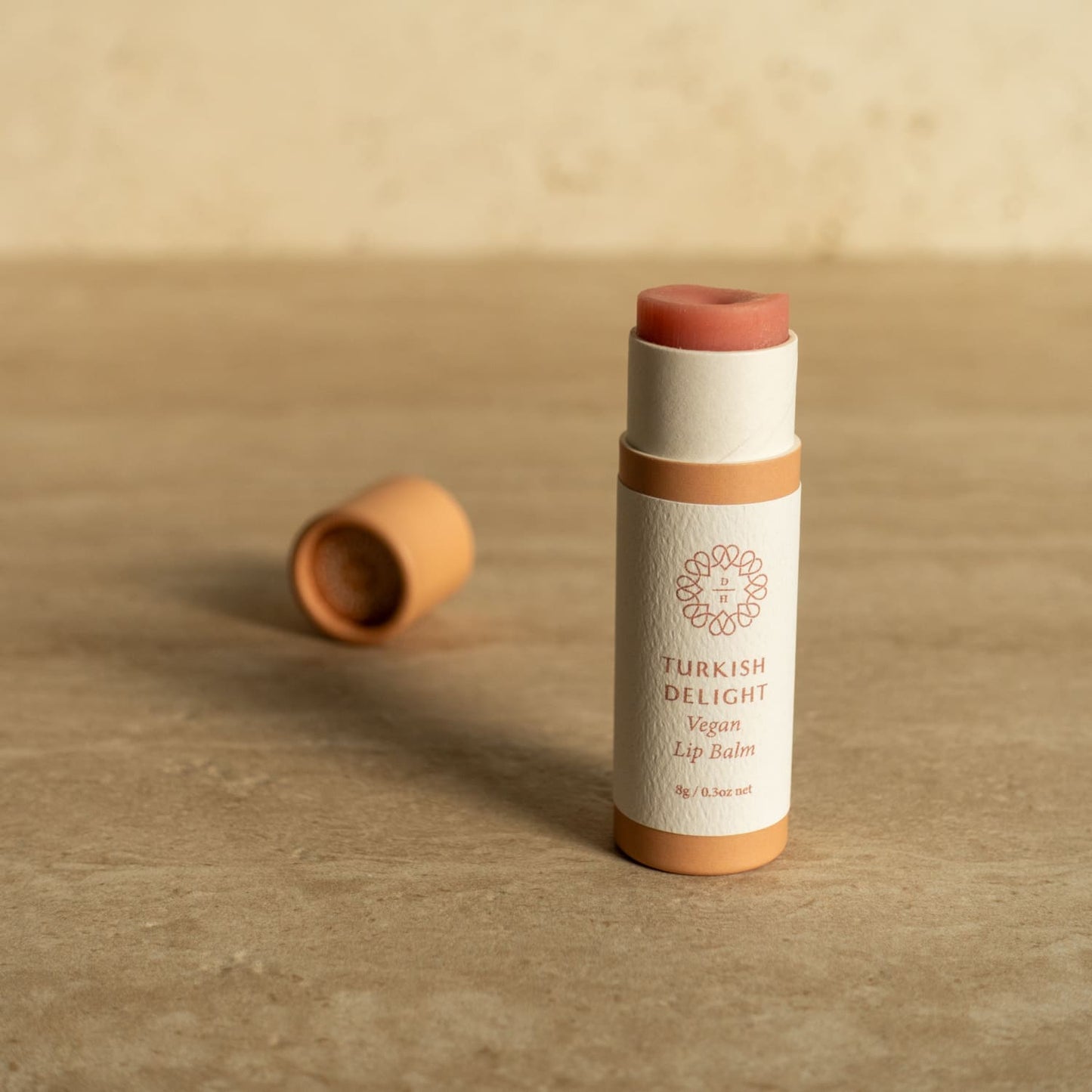 lip balms in compostable tubes with vegan formulation made in nz