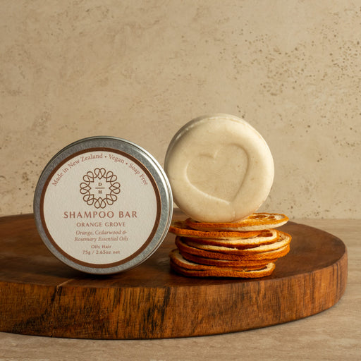 shampoo bar for oily hair orange grove by dear heart nz