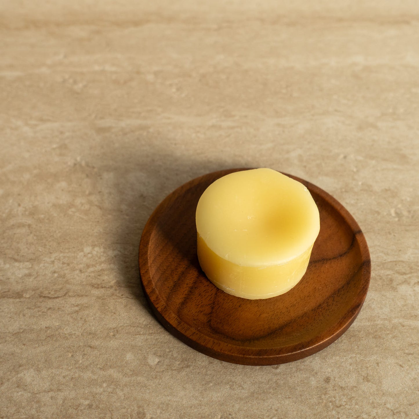 solid conditioner bar lemon sorbet type in handy travel size waste free wrapping