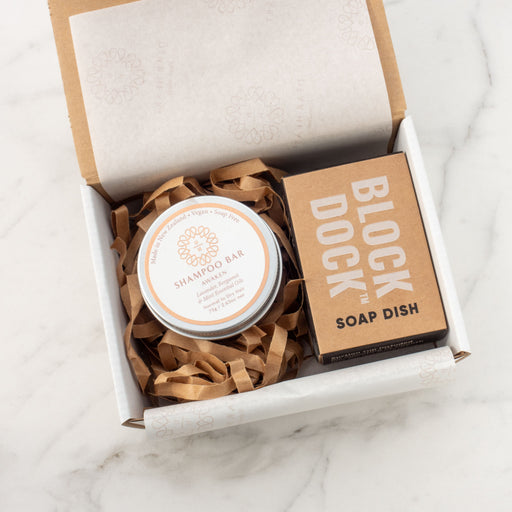 shampoo bar and block dock gift box